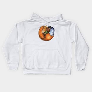 Faerie and Squirrel Kids Hoodie